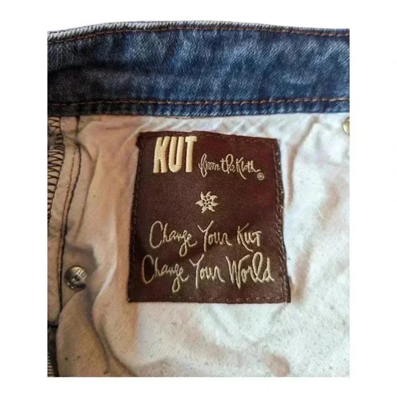 Kut From The Kloth - Celine Slouchy Boyfriend Distressed Jeans, 22W - Picture 11 of 16